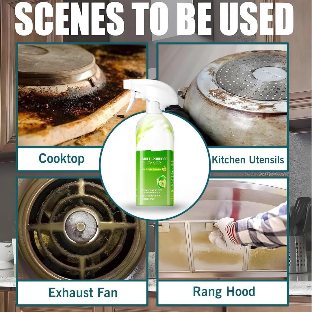 Multi-Purpose Cleaner ? Kitchen, Bathroom, Tiles & Floor Cleaning Spray